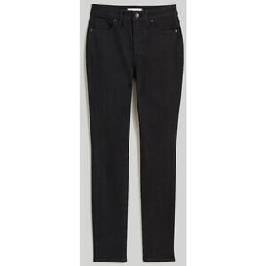 Madewell Curvy 10" High Rise Skinny Petite Black Frost Jeans US Women's 23P
